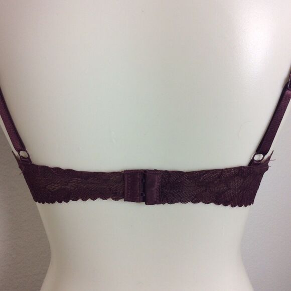 Adrienne Vittadini Lingerie Bra Underwire Floral Lace - Picture 7 of 8